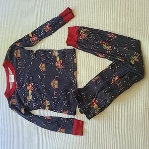 Ninja-bread man pajamas 6-7